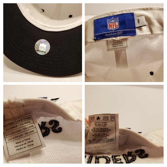 NFL Oakland Raiders hat cap New XL New, no tags - Picture 8 of 8